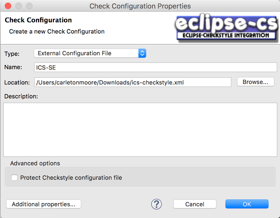 eclipse how to install checkstyle