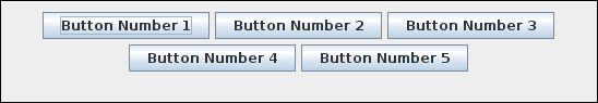 buttons in a panel that uses a FlowLayout