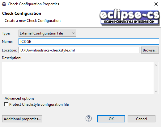 ics-checkstyle-configuration