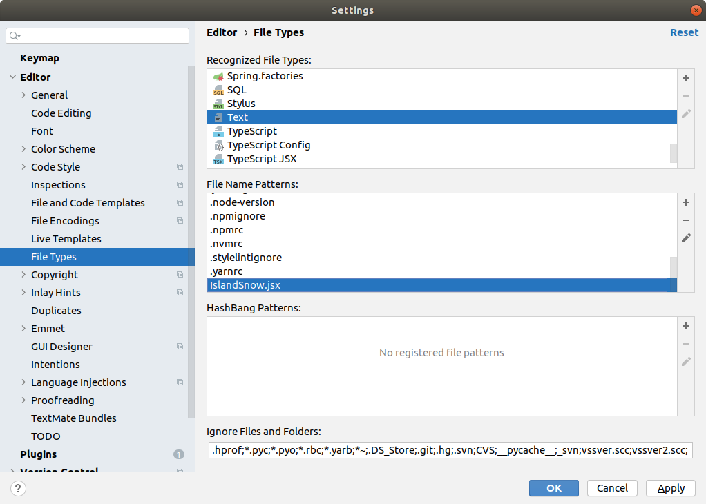 IslandSnow.jsx treated as a text file