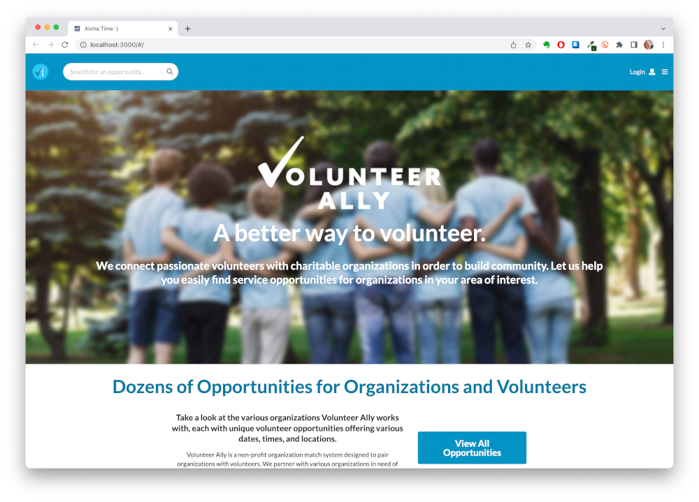 Volunteer Ally